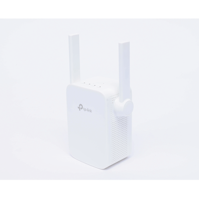 Repetidor WiFi / AC1200 / Doble banda 2.4 y 5 GHz / 1 puerto Ethernet 10/100 Mbps / 2 antenas externas / 3.1 x 3.0 x 3.0 in