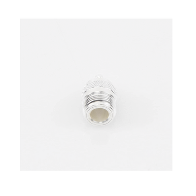 Conector Coaxial N Hembra / Anillo Plegable / Cables LP-195, LP-142, RG-142/U, LMR-195 / Cuerpo Bronce Niquelado / Contacto Oro / Aislante Teflón