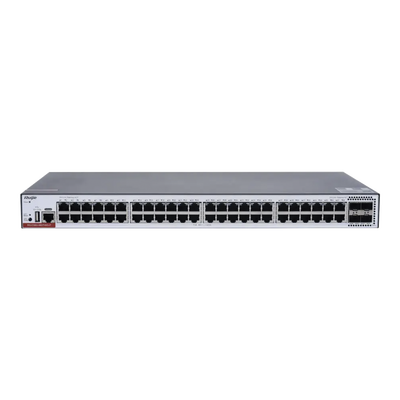 Switch Administrable Capa 3 PoE / 48 Puertos Gigabit / 4 SFP+ 10Gb / Potencia Total 1,480 W / Gestión en la Nube / Diseño Modular