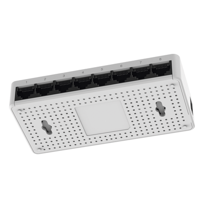 Switch No Administrable / 8 Puertos 10/100 Mbps / Plug & Play / Cloud Visible / Montaje Escritorio o Rack / 2.3 W