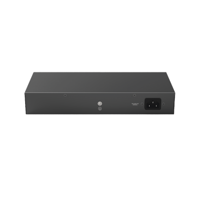 Switch No Administrable / 16 Puertos Gigabit / 32 Gbps / Fanless / Protección 4 kV