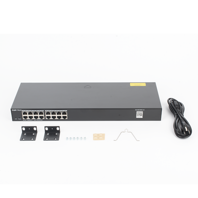 Switch Administrable / 16 Puertos Gigabit / Gestión en la Nube Gratuita / Prevención de Bucles / Montaje Rack