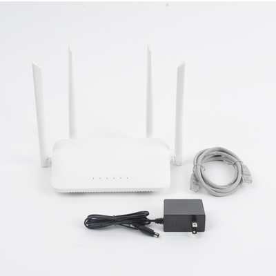 Router Wi-Fi 5 / Dual Band 1,200 Mbps / 4 Antenas 5 dBi / 96 Usuarios / Cobertura 30 m (98.4 ft) / Mesh