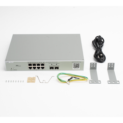 Switch Multi-Gigabit PoE++ / 8 Puertos 2.5G / 2 SFP+ / 370W / Capa 3 / 80 Gbps / Cloud Administrable