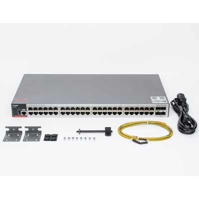 Switch Administrable L2+ / 48 Puertos Gigabit / 4 Uplink SFP 2.5G / 116 Gbps / 1U Rack