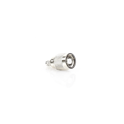 Conector Coaxial TNC Macho Inverso / Anillo Plegable / Cables LMR-240 y RG-8/X / Níquel / Oro / Teflón