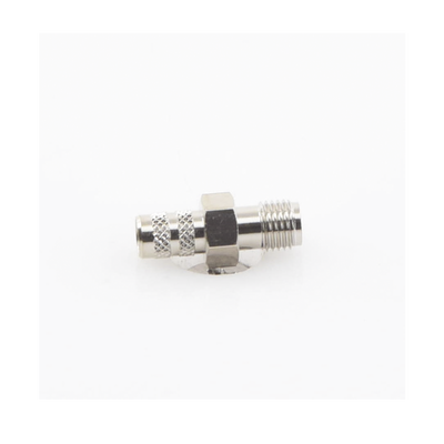 Conector Coaxial SMA Hembra / Anillo Plegable / Para Cables RG-8/X, LMR-240, Belden 9258 / Cuerpo Níquel / Contacto Oro / Aislante Teflón