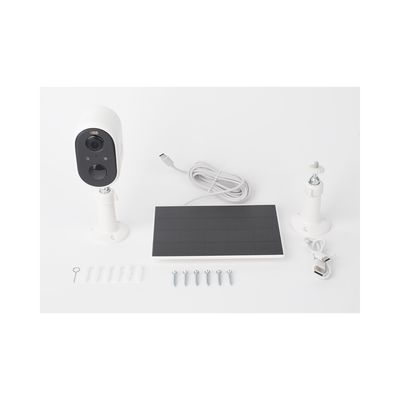 Cámara IP de Batería / 3 Megapixel / Wi-Fi / Visión Nocturna Color 8 m (26.2 ft) / Audio Bidireccional / IP65 / Panel Solar 3W