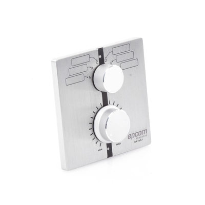Control de Volumen Remoto / Selector de Fuente de Audio / Compatible Serie UC / Montaje en Pared