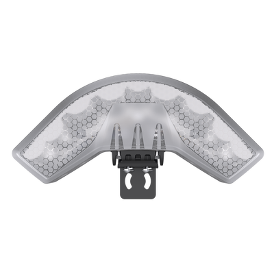 Luz Auxiliar Esquinera / 9 LED / Ámbar / Lente Transparente / Multivoltaje 12-24 VCD / SAE / ECE R65