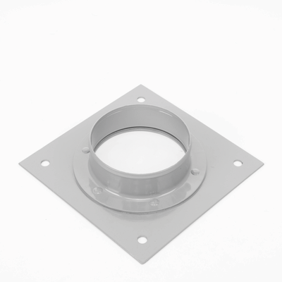 Placa Pasamuros / Capacidad 1 Bota 4" (10.16 cm) / Aluminio / Kit 14 Piezas