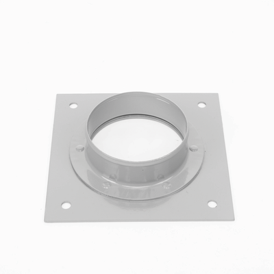 Placa Pasamuros / Capacidad 1 Bota 4" (10.16 cm) / Aluminio / Kit 14 Piezas