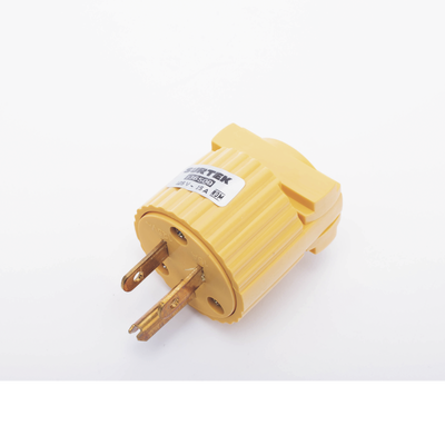Clavija Aterrizada Industrial / 127 VCA / 15 A Máx. / NEMA 5-15 / 3 Polos / ABS