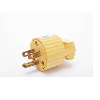 Clavija Aterrizada Industrial / 127 VCA / 15 A Máx. / NEMA 5-15 / 3 Polos / ABS