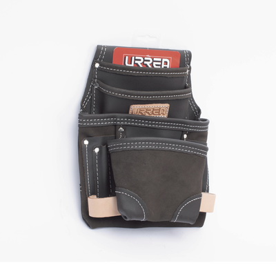Estuche Porta Herramientas / Piel de Bovino Aceitada / 10 Bolsillos / 24.1 x 31.8 cm / Cinturón Incluido