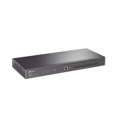 Switch Fibra Óptica L2+ / 8 Puertos SFP+ 10G / 160 Gbps / Sin Ventiladores / Montaje en Rack / Gestión Omada Centralizada