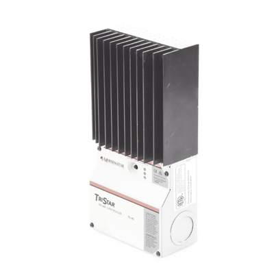 Controlador de Carga Solar PWM / 45 A / 12V 24V 48V / Puerto RS-232 / Hasta 4 kW / 7 Preajustes / Operación hasta 60°C / 13.1 ft² Disipador