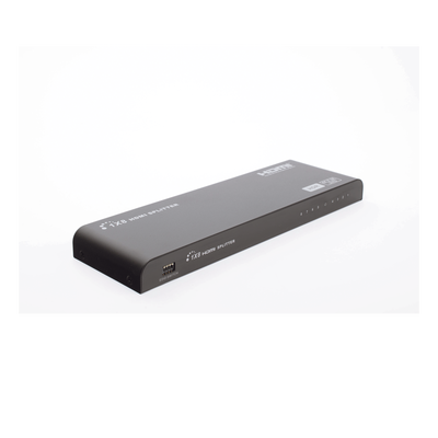 Splitter HDMI / 1 Entrada 8 Salidas Simultáneas / 4K×2K @ 60 Hz / HDR10 / Dolby Vision / 18 Gbps / 10 m (32.8 ft) / HDMI 2.0 / HDCP 2.2