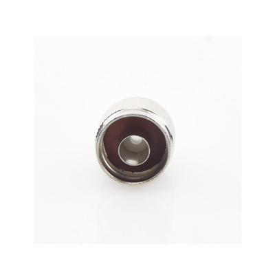 Conector Coaxial N Macho / 75 Ohm / Montaje en Línea / RG-11 / Contacto Oro / Aislante Teflón