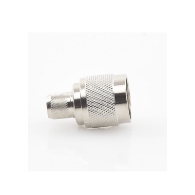 Conector Coaxial N Macho / 75 Ohm / Montaje en Línea / RG-11 / Contacto Oro / Aislante Teflón