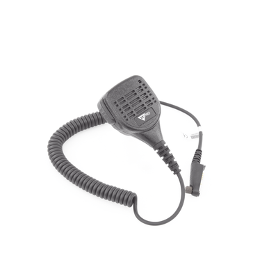 Micrófono-Bocina Portátil / Impermeable IP55 / Cancelación de Ruido / Cable PU Reforzado con Kevlar / Pinza Giratoria 360° / Jack 3.5 mm