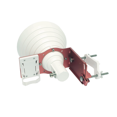 Antena Sectorial Horn / 4.9-6.5 GHz / 19 dBi / Haz 30° / Polarización Dual V/H 45° / IP Resistente a Intemperie