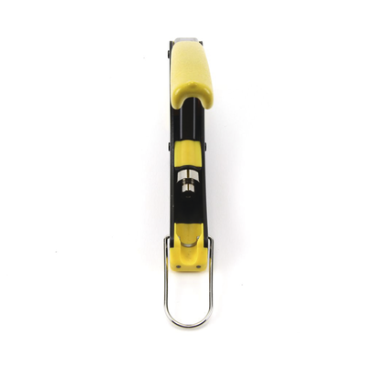 Pinza de Compresión para Conector F / Cables RG59 y RG6/6Q / Acero Antioxidante / Mango con Seguro / 5.59' (1700 mm) de Longitud