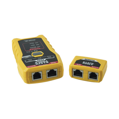 Probador de Cables de Red / Prueba Cat3, Cat5e, Cat6/6a / Transmisor Remoto Integrado / LED de Estado / Batería 9V 80 h / 116 g