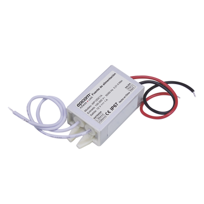 Fuente de alimentación / 12 VCC / 1 A / IP67 / 46x20x30 mm / -30°C a 50°C / 100-240 VCA