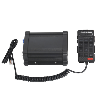 Sirena Vehicular / 100W / 115 dB / Controlador Unimando con Micrófono / 7 Tonos Americanos / Compatible Barras X67/X75