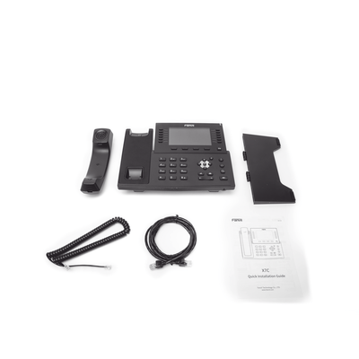 Teléfono IP Empresarial / 20 Líneas SIP / Pantalla Táctil 5' / 60 Teclas DSS / Bluetooth / PoE 802.3af / Dual Gigabit / Video H.264