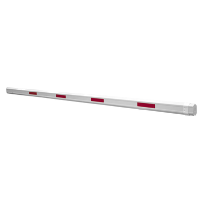 Brazo Telescópico para Barrera Vehicular / Longitud Ajustable 3.6 a 5.5 m (11.8 a 18 ft) / Aluminio Hexagonal / Sin Iluminación / Compatible con Múltiples Modelos
