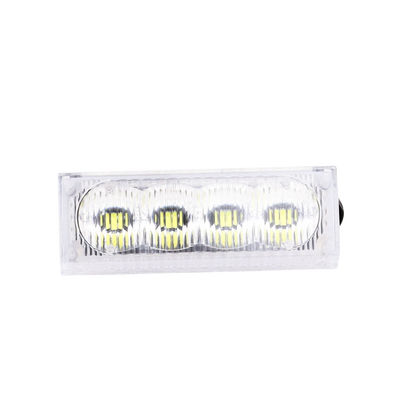 Módulo LED de Reemplazo / 4 LEDs Ámbar Alta Intensidad / Compatible Barras X67 / Exterior / Bajo Consumo