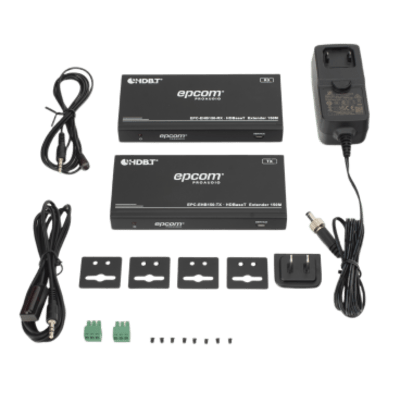 Extensor HDMI / 4K2K@60Hz / HDR 4:4:4 / HDBaseT / 120m-150m / Audio L/R / HDCP 2.2 / IR Bidireccional