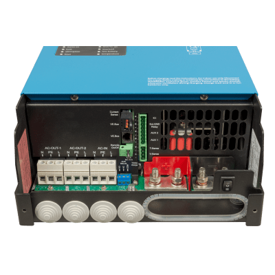 Inversor Cargador de Onda Pura / Entrada 48 Vcc / Salida 2400 W 120 Vca 60 Hz / Pico 5500 W / Eficiencia 95%