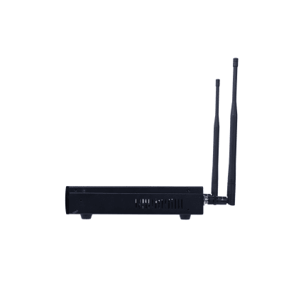 Receptor Inalámbrico / U-Band 540-690 MHz / Modulación PI/4-DQPSK / Pantalla TFT-LCD 2.2" / Salida Balanceada XLR y BNC / Encripción de Audio / Escaneo de Frecuencia
