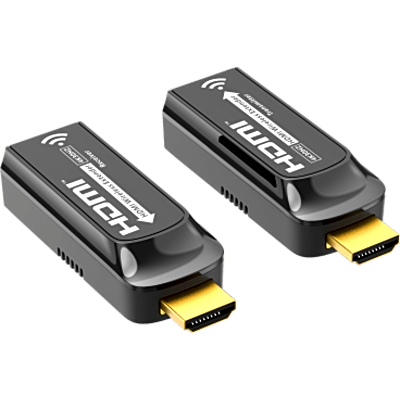 Extensor HDMI Inalámbrico / Ultra HD 4K @ 30 Hz / Alcance 20 m (65.6 ft) / Banda WiFi 5 GHz / Retardo 150-320 ms / Diseño Mini