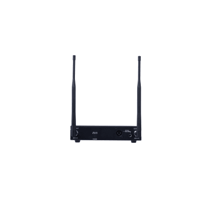 Receptor Inalámbrico / U-Band 540-690 MHz / Modulación PI/4-DQPSK / Pantalla TFT-LCD 2.2" / Salida Balanceada XLR y BNC / Encripción de Audio / Escaneo de Frecuencia