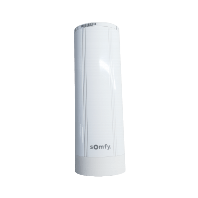 Motor para Cortinas / Batería Recargable 2000 mAh / Capacidad 35 kg / Control RTS 433.42 MHz / Alcance 200 m / Riel hasta 10 m (32.8 ft) / IP30 / Touch Motion