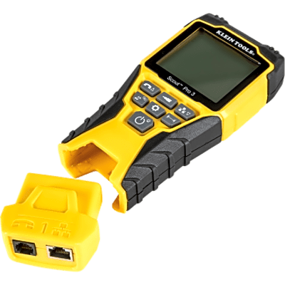 Transmisor Remoto de Repuesto / Identificación Numerada / Prueba Coaxial, Voz, Datos y Video / Conectores F, RJ11, RJ12 y RJ45 / 2" x 1.25" (5.1 x 3.2 cm)