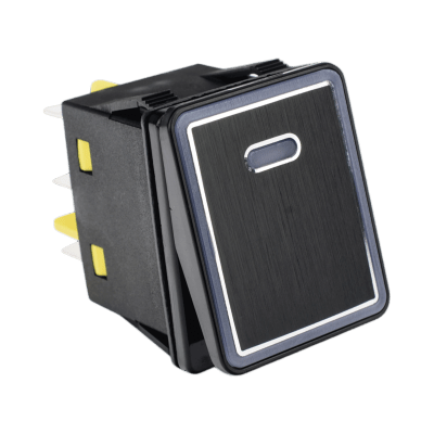 Interruptor Industrial con LED / IP65 / Aluminio / NO-COM-NC / -40°C a 125°C (-40°F a 257°F) / 30A 24VDC
