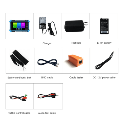Tester de Vídeo Portátil / Pantalla Táctil IPS 5