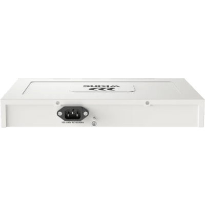 Switch PoE No Administrable / 16 Puertos 10/100 Mbps / 2 Puertos Uplink Gigabit / 1 Ranura SFP 1000 Mbps / Presupuesto PoE 180 W / Hi-PoE 60 W