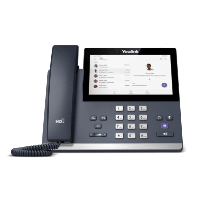 Teléfono IP / Pantalla Táctil 7" / Android 13 / Bluetooth 5.2 / Wi-Fi Dual Band / PoE / Certificación Microsoft Teams