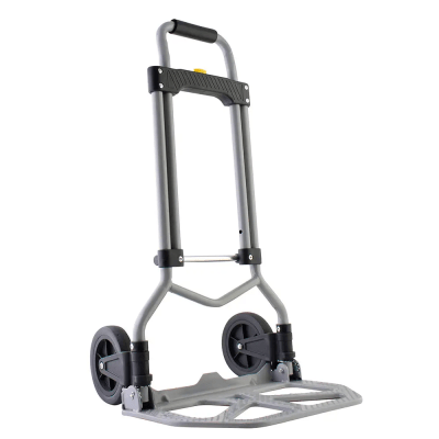 Diablo Plegable / Capacidad 60 kg / Base Acero Antiderrapante / Jaladera Hule Espuma / Llanta Hule Duradera / Despliegue Rápido