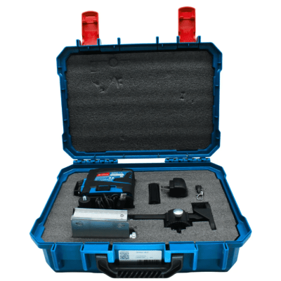 Nivel Láser Línea Verde / 515 nm / Autonivelante ±3° / Proyección 360° / Batería 4V 4.4Ah / Base Magnética Rotativa