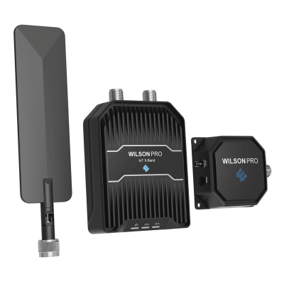Amplificador de Señal Celular IoT / Ganancia 15 dB / Potencia 24 dBm / Bandas 12/13/5/4/25/2 / 700-2100 MHz / Bypass RF Pasivo
