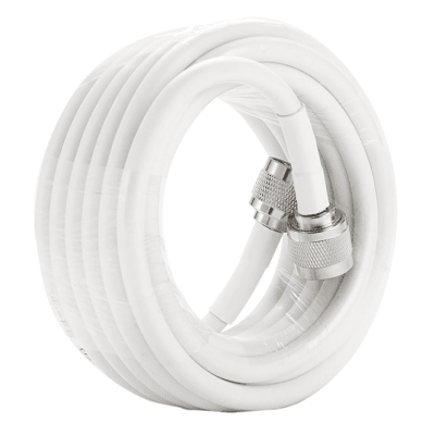 Jumper Coaxial / 12 m (39.4 ft) / Conectores N Macho / Blindaje >90 dB / 50 Ohm / 7.50 mm Diámetro