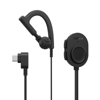 Auricular Mono PTT / USB-C Plug-and-Play / IP67 / Resistente a Caídas 1.8 m (5.9 ft) / Micrófono con Filtro de Ruido / PeakStop™