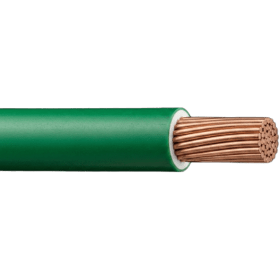 Cable THW-LS / Calibre 12 AWG / 19 Hilos / Verde / Bobina 100 m (328 ft)